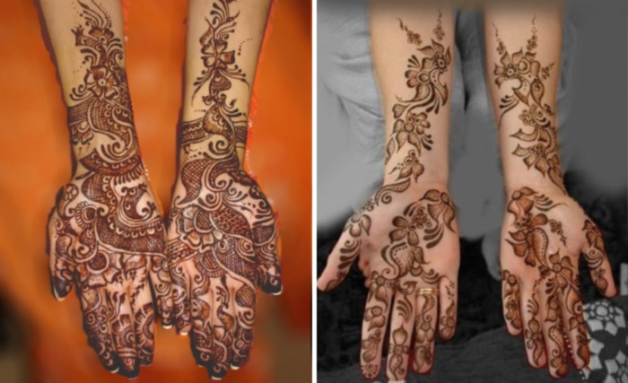 Arabic henns designs