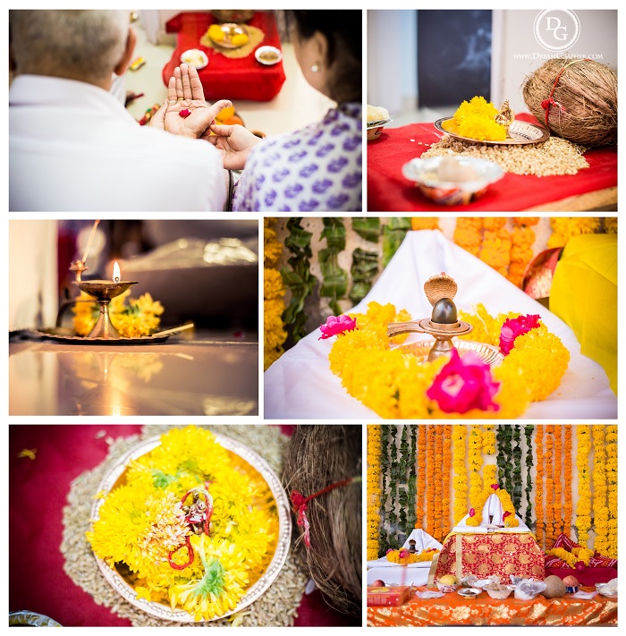 Indian wedding rituals for a picnic themed wedding