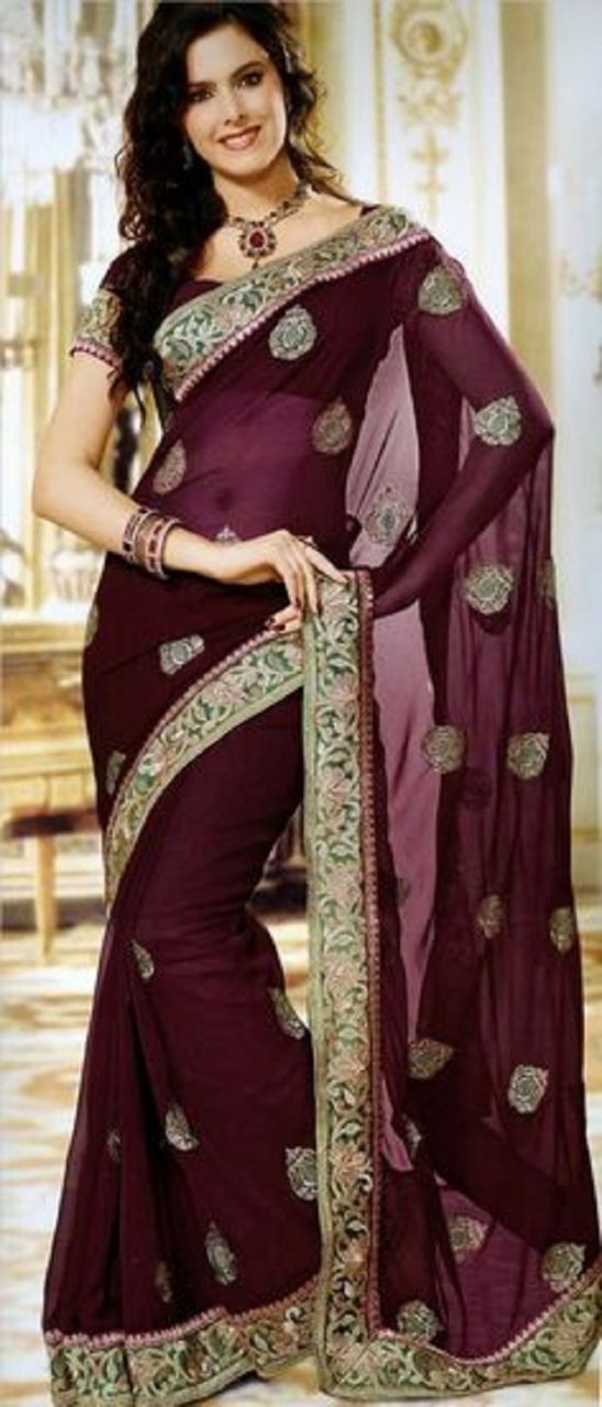 Most pinned wedding worthy sari of 2014-25
