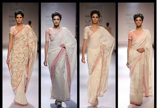 Marg collection by designer soumitra at the Lakme Fashion week 2015 summer resort