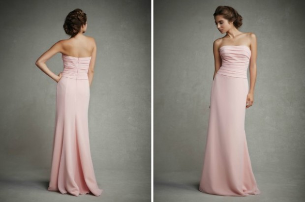 cashmere pink wedding dresses