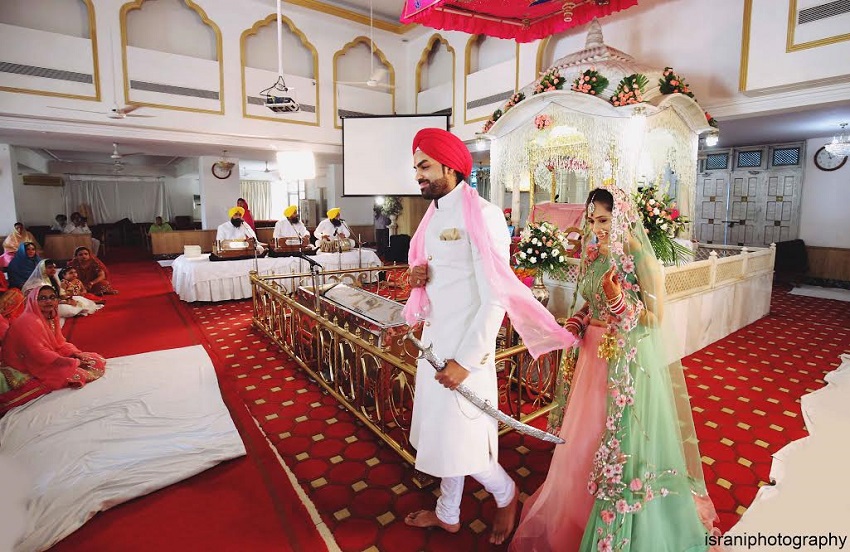 Celebrity wedding in India-Mayank Gandhi and Hunar Hale
