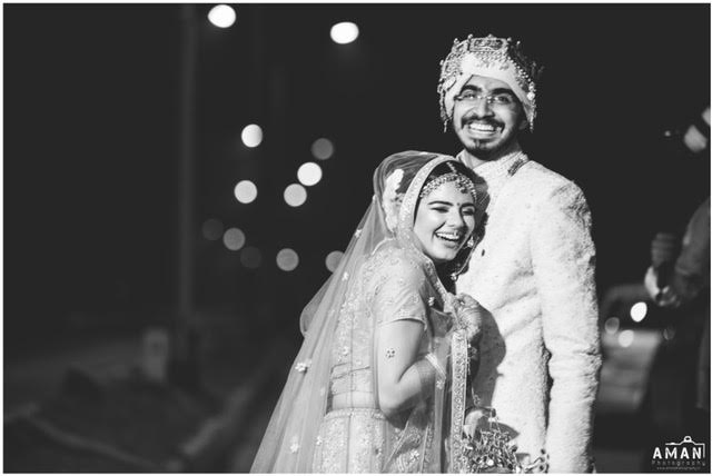 black and white photography real wedding Amritsar Aman Photography