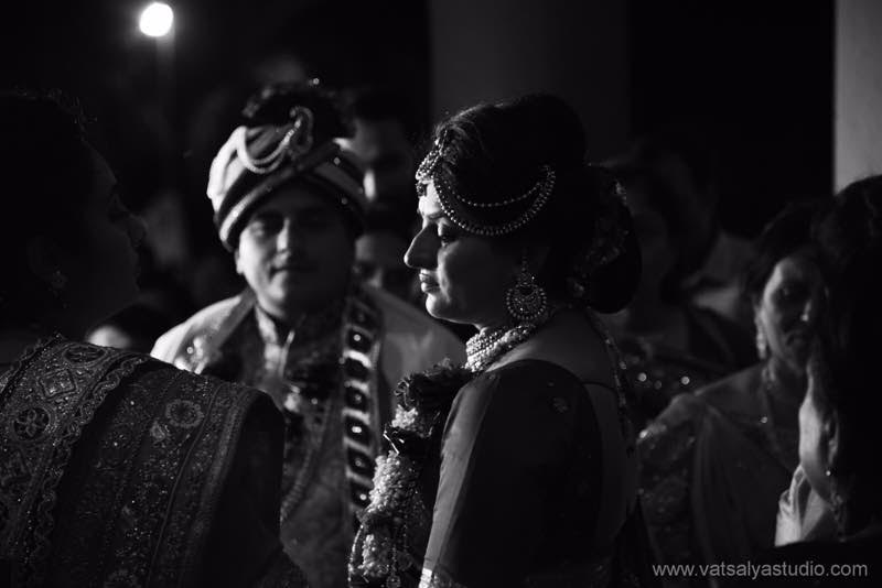 black and white photo real wedding