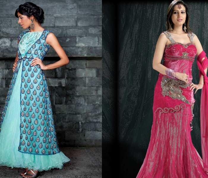 Ethnic fashion online - Wedding Indo Western