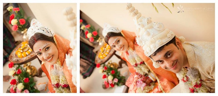 bengali bride and groom