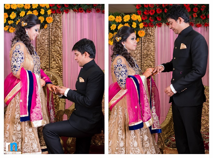 Indian wedding engagement