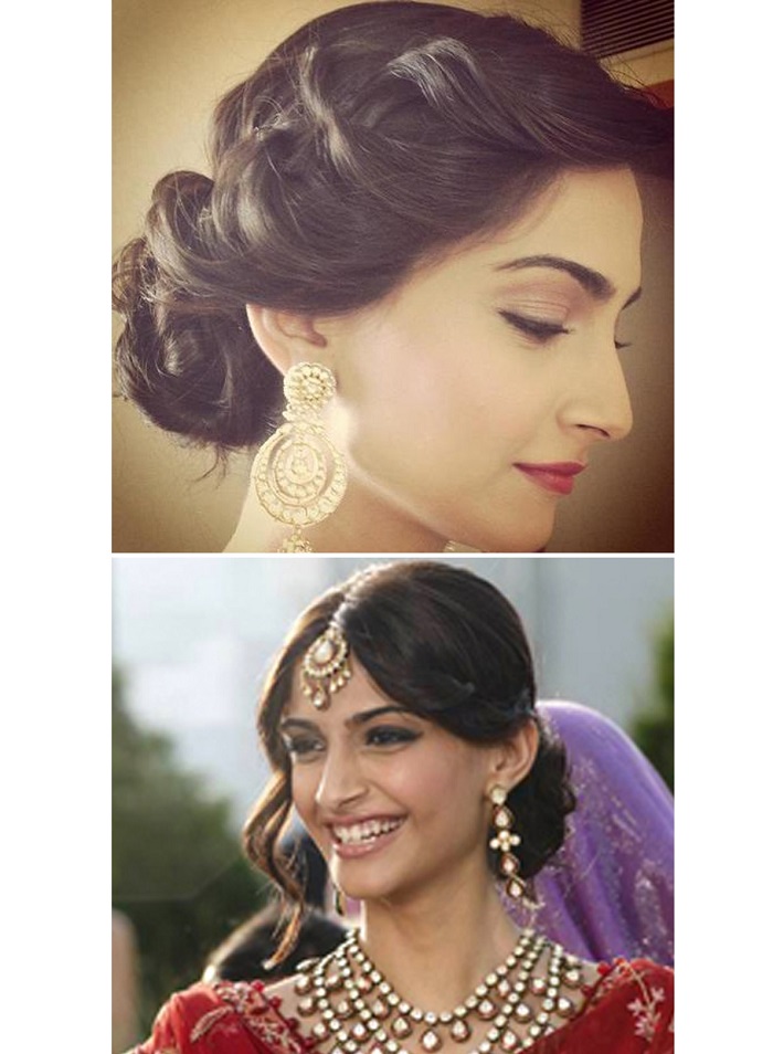 5 Pulled back Wedding Hairstyles Inspired by Bollywood Beauties – India's  Wedding Blog