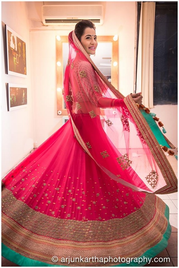 Indian wedding dress by MadSamTinZin