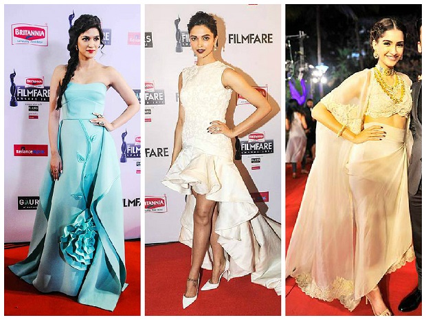 fashion hair and beauty inspiration from Filmfare awards 2015