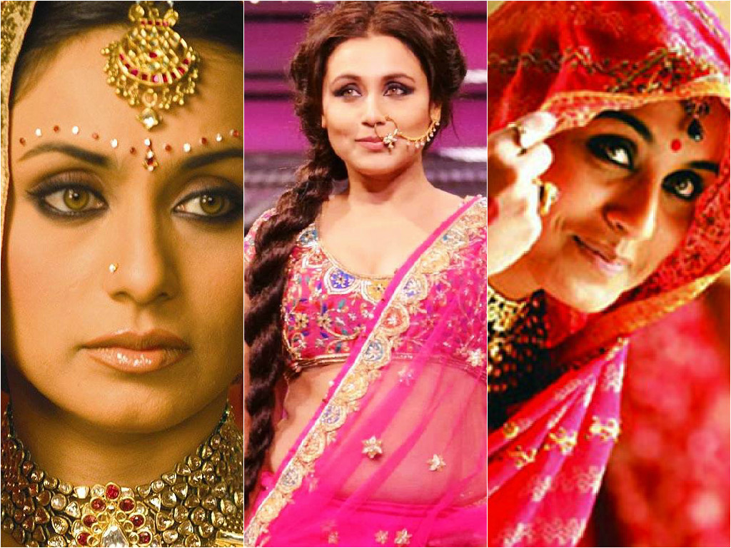 rani's bridal looks from movies