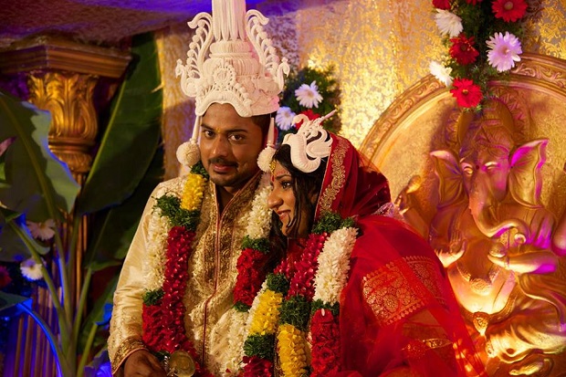 Indian real wedding-Bengali-Kerala wedding