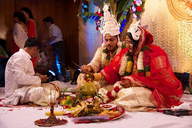 Indian real wedding-Bengali-Kerala wedding