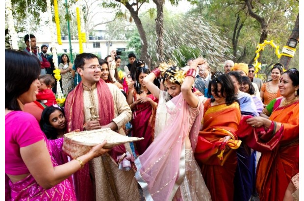 small indian wedding