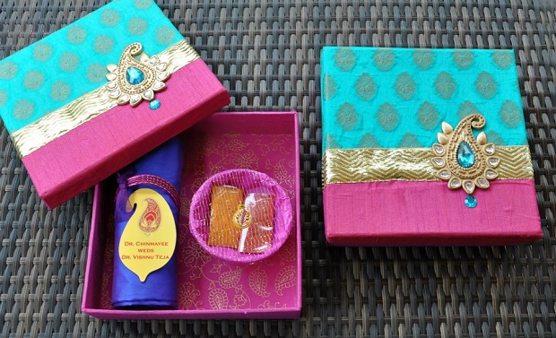 boxed indian wedding invites