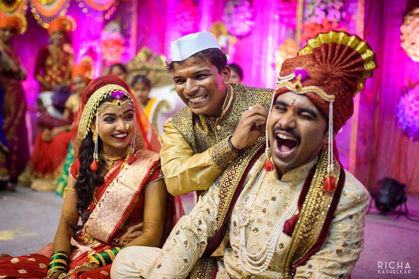 maharashtrian brahmin wedding rituals-kaan pilna