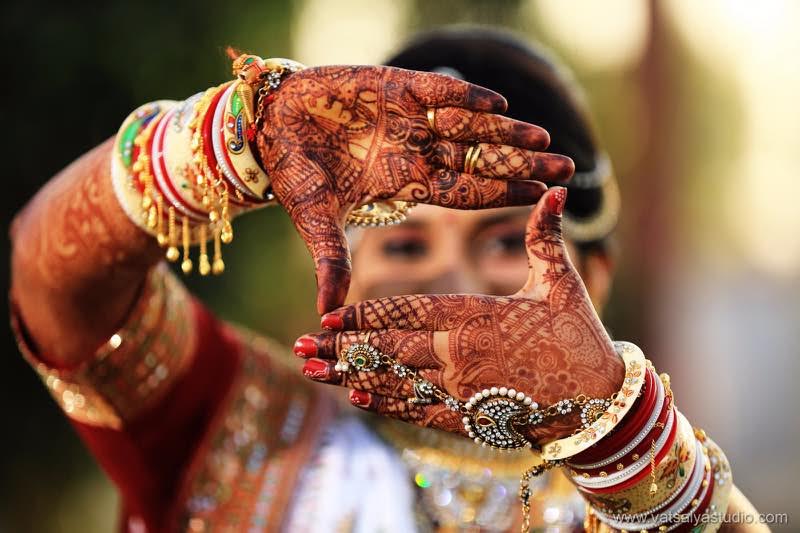 mehendi for Gujarati wedding
