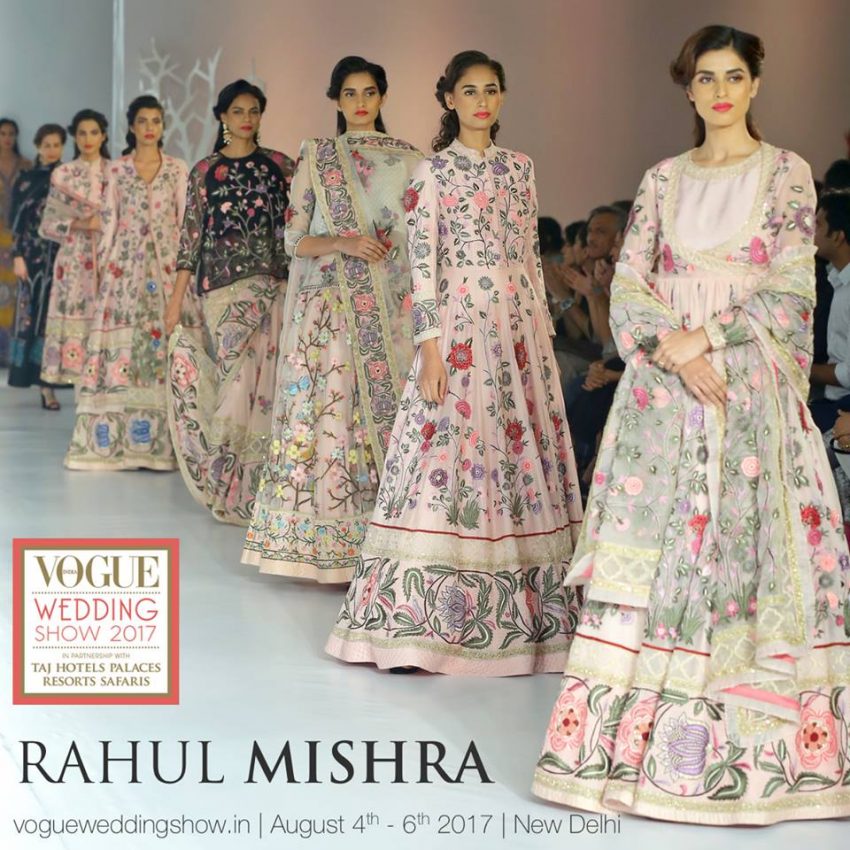Rahul Mishra collection at the Vogue Wedding Show