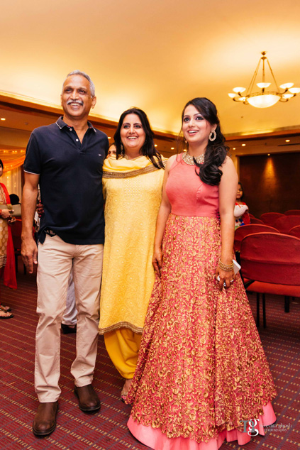 pink lehenga Nivedita Ghosh Photography real wedding at Club Millennium Juhu
