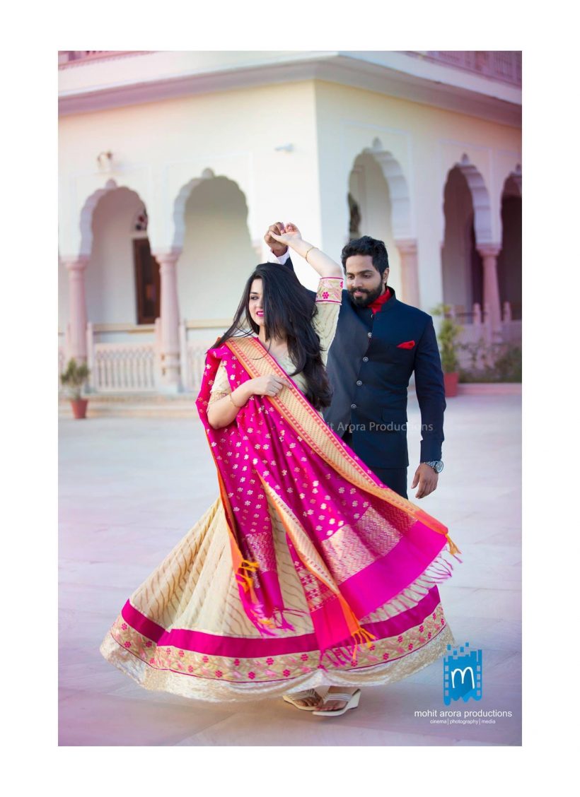 prewedding shoot by Mohit Arora Productions